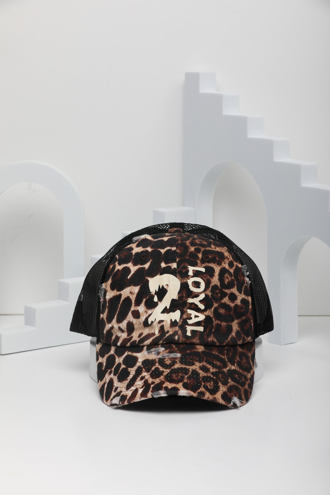 Vintage Leopard Print Dad Cap